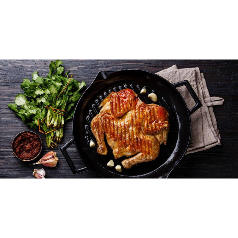 Курча на мангалі — 700–800 г = 270 ₴ (фіксована ціна)